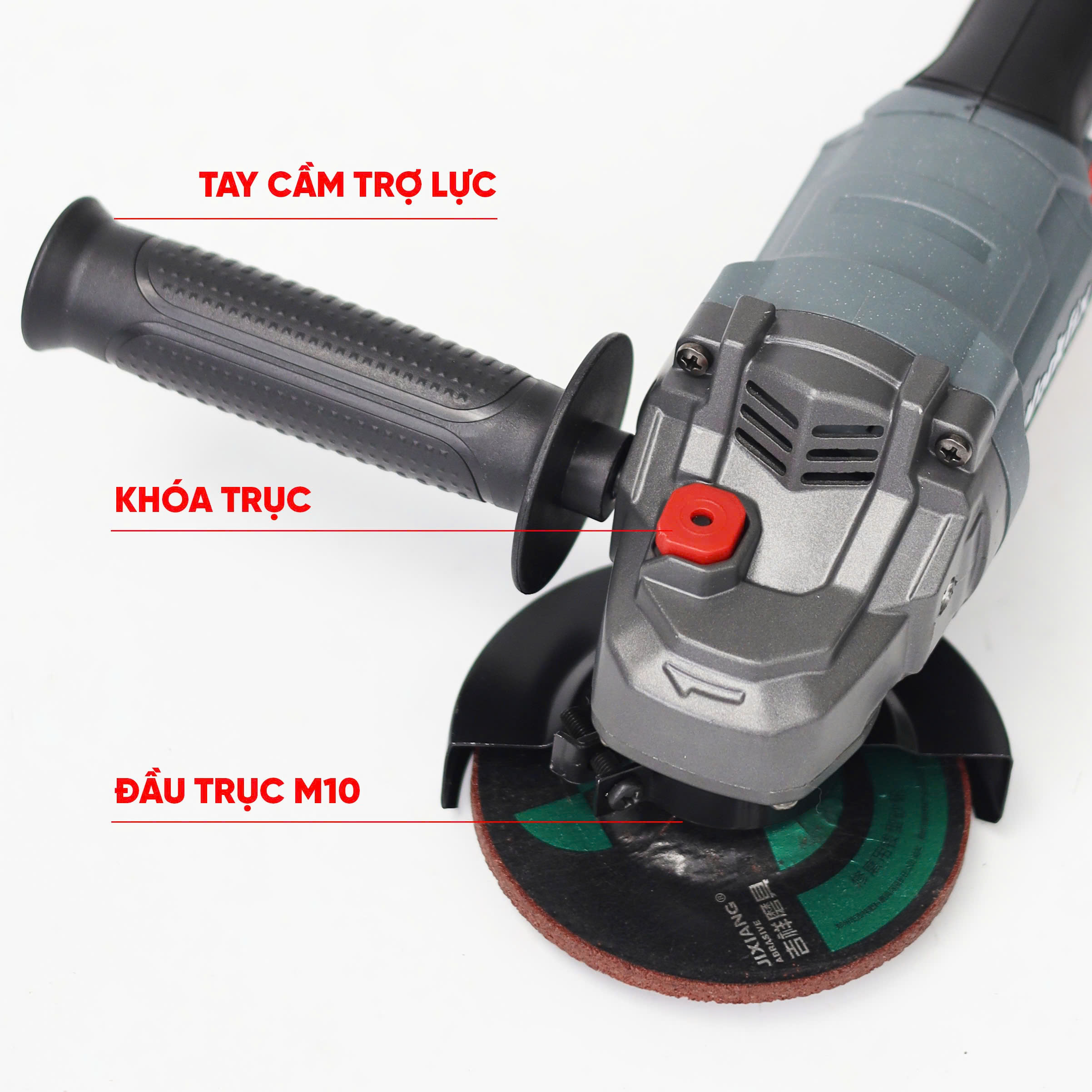 Máy mài góc pin 3 tốc độ Workfix WF-AG100BV - Không chổi than - Chống khởi động lại 8 Máy mài góc pin 3 tốc độ Workfix WF-AG100BV - Không chổi than - Chống khởi động lại - Ảnh 8