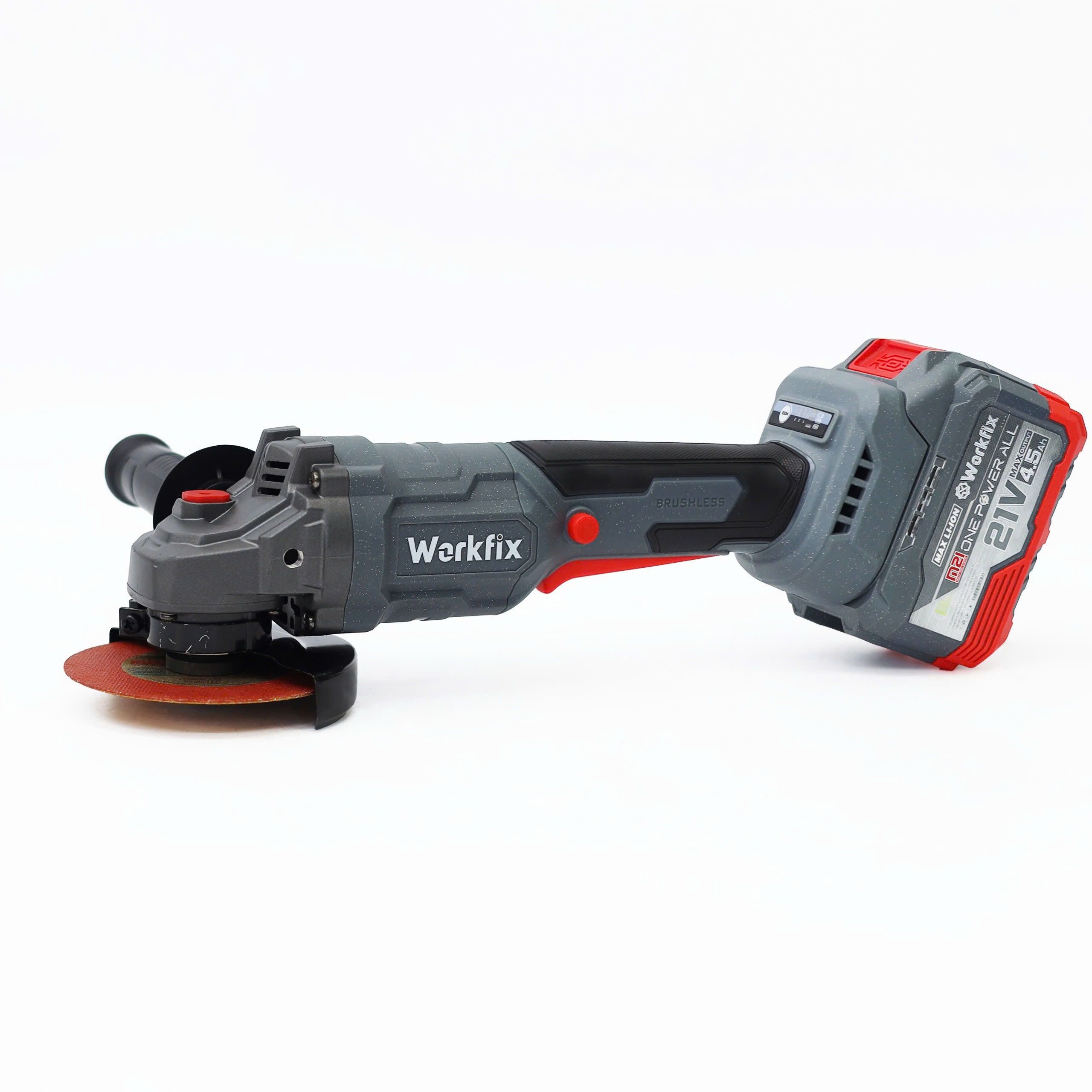 Máy mài góc pin 3 tốc độ Workfix WF-AG100BV - Không chổi than - Chống khởi động lại 10 Máy mài góc pin 3 tốc độ Workfix WF-AG100BV - Không chổi than - Chống khởi động lại - Ảnh 10