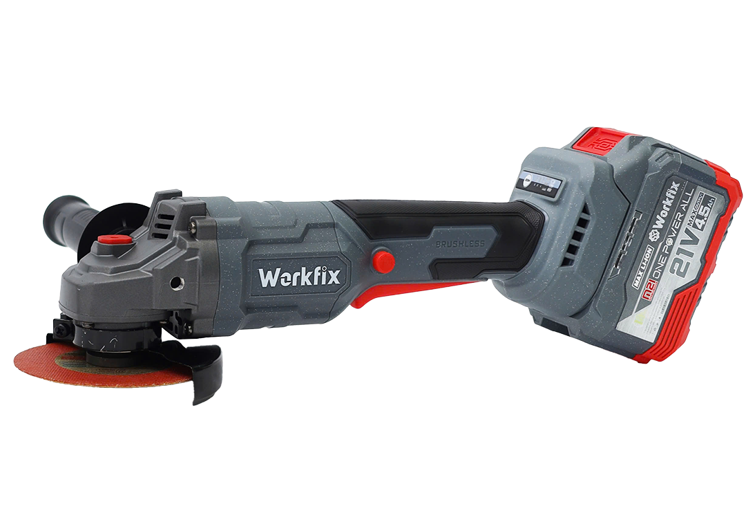 Máy mài góc pin 3 tốc độ Workfix WF-AG100BV - Không chổi than - Chống khởi động lại 41 Máy mài góc WF-AG100BV