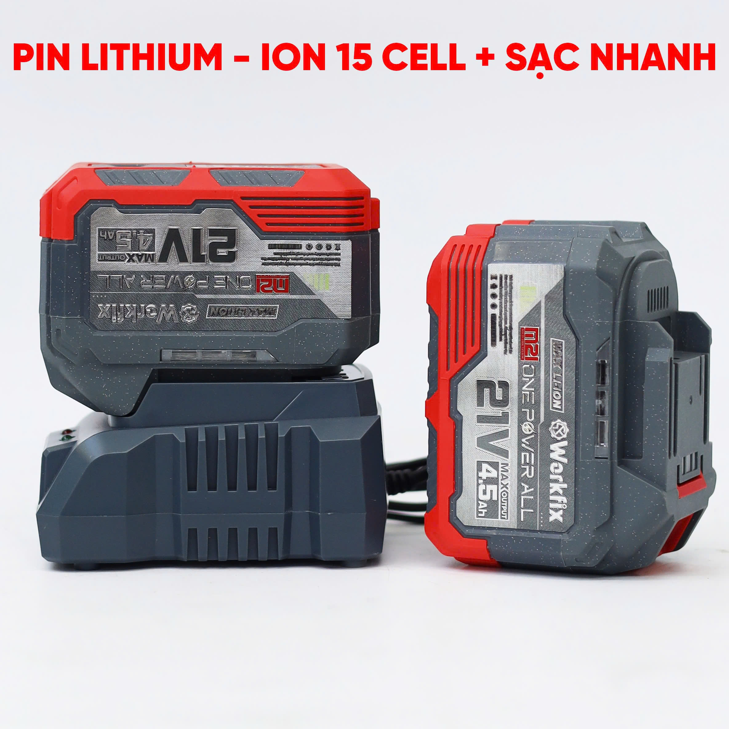 Máy mài góc pin 3 tốc độ Workfix WF-AG100BV - Không chổi than - Chống khởi động lại 5 Máy mài góc pin 3 tốc độ Workfix WF-AG100BV - Không chổi than - Chống khởi động lại - Ảnh 5