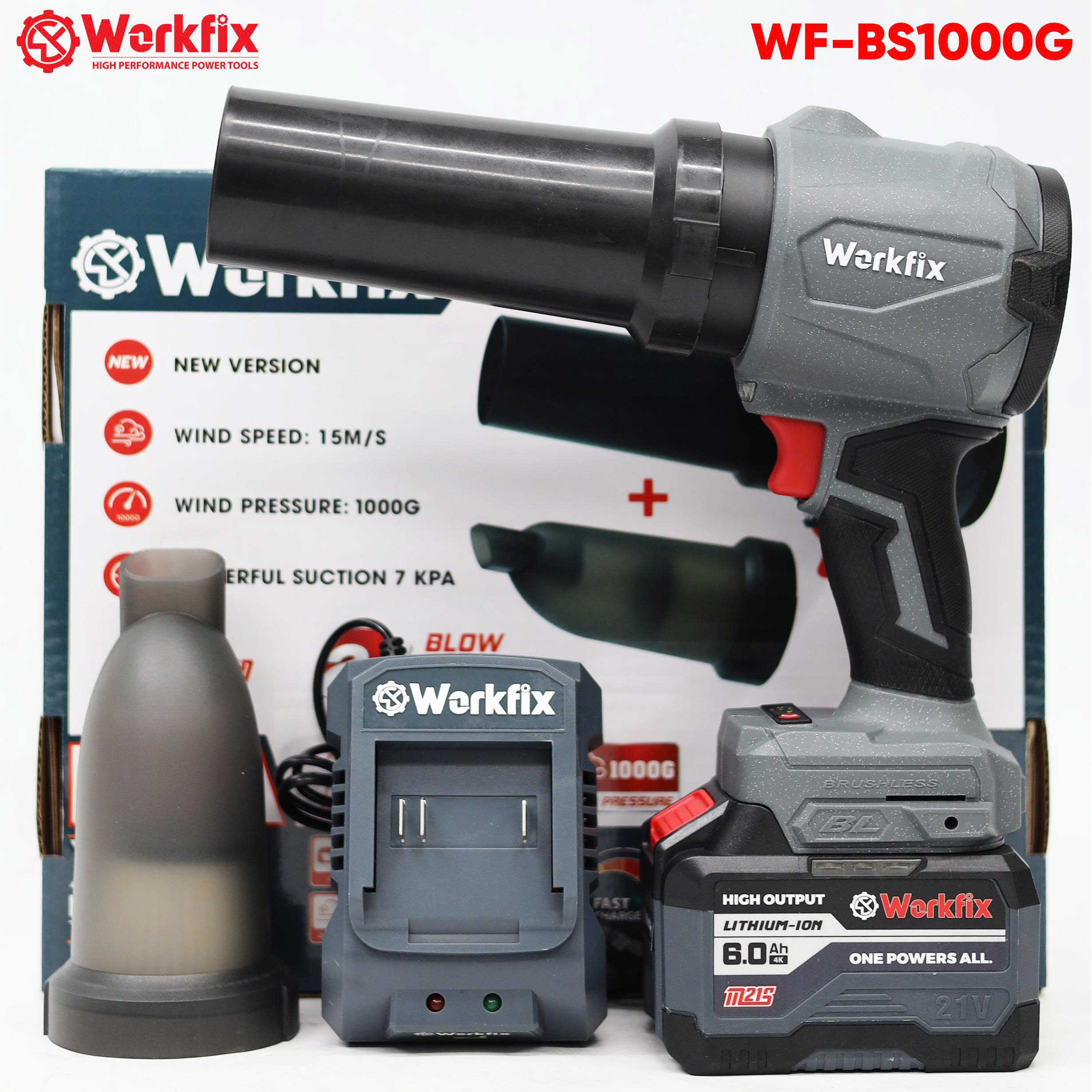 Máy thổi phản lực vừa thổi vừa hút Workfix WF-PL1000G - Ảnh 7