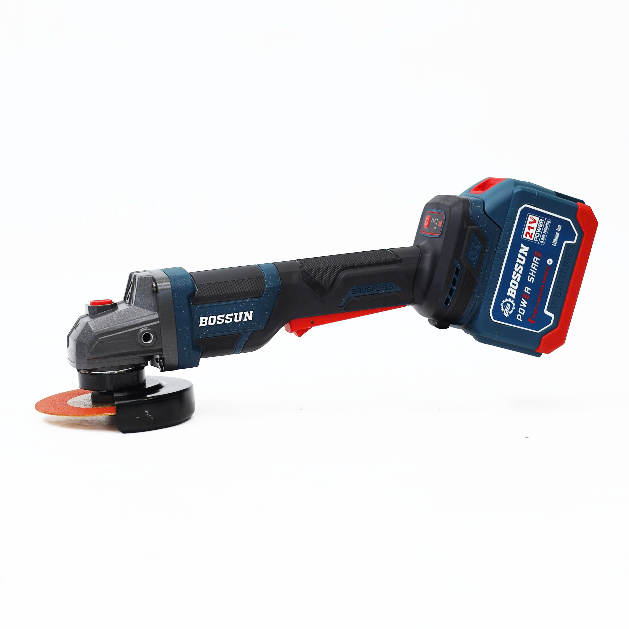 Chống sốc đá - Không chổi than - Máy mài góc Bossun BS-AG100XBL 7 Chống sốc đá - Không chổi than - Máy mài góc Bossun BS-AG100XBL - Ảnh 7