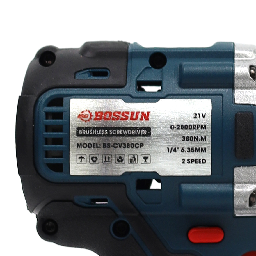 Chuyên Vít Bossun BS-CV380CP - Động cơ không than - 2 cấp độ 33 Động cơ lực cắt 120N