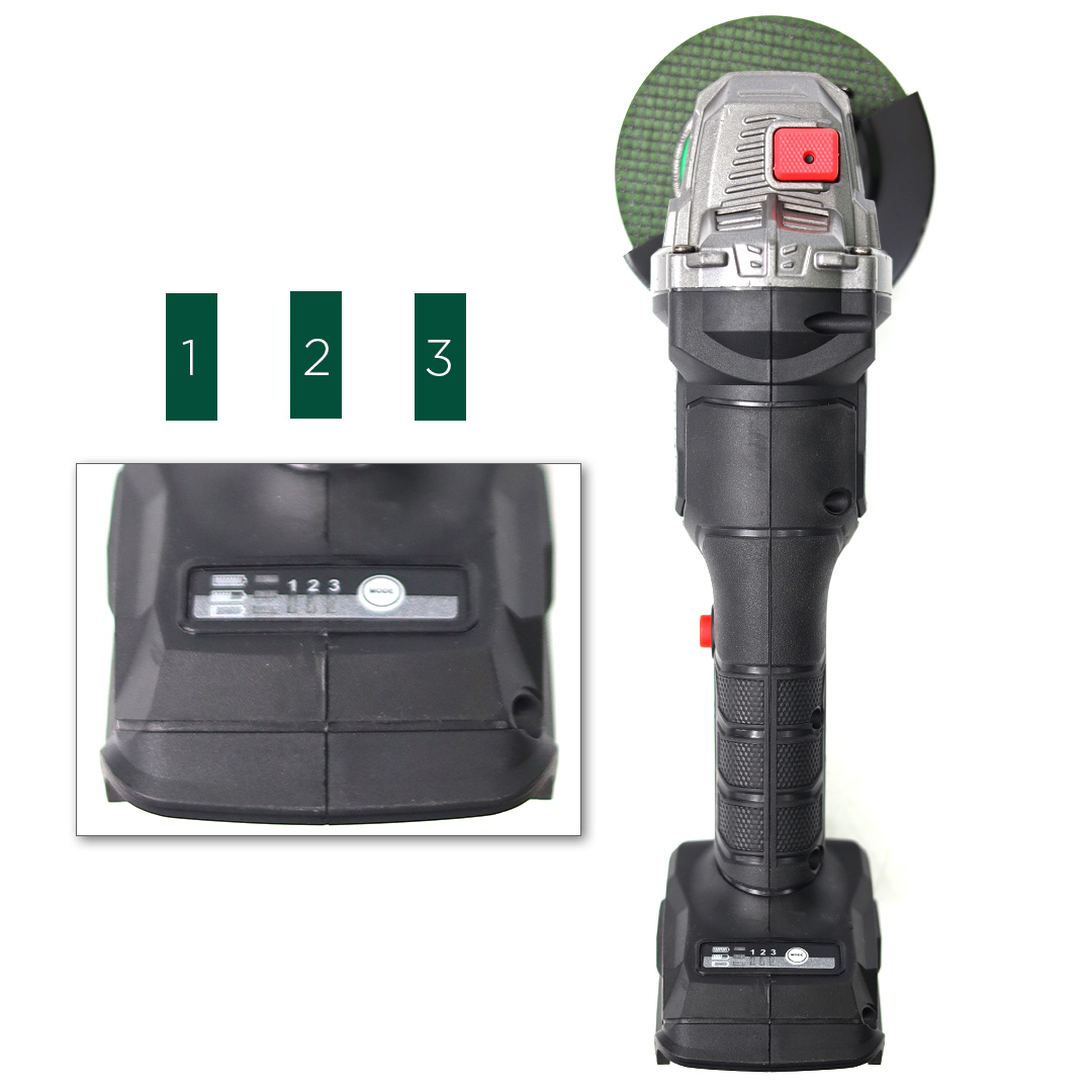 Thân máy mài góc Workfix WF-AG7900CP - 3 tốc độ - Chống sốc đá - 7900 vòng/phút 5 Thân máy mài góc Workfix WF-AG7900CP - 3 tốc độ - Chống sốc đá - 7900 vòng/phút - Ảnh 5