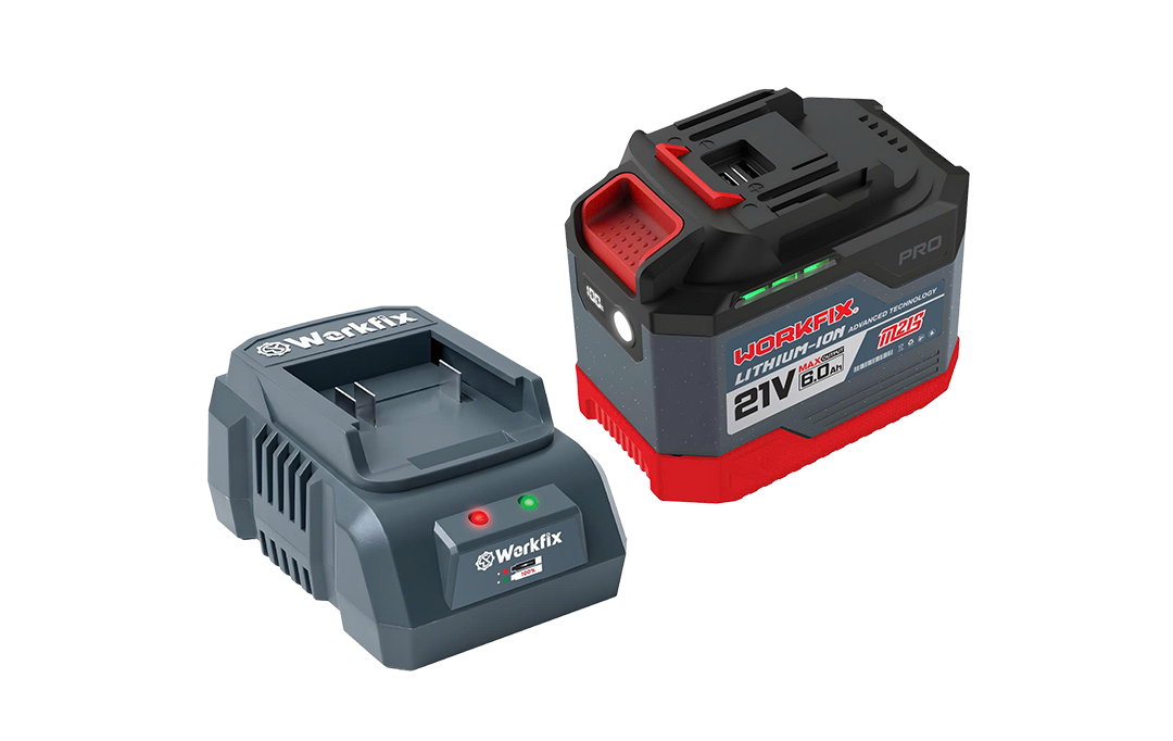 Combo Pin & Sạc Workfix WF-CB6020UTL