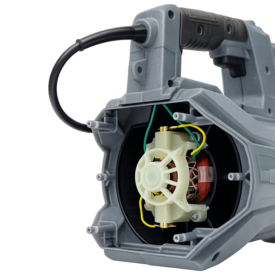 Máy thổi lá điện Workfix WF-ELB3800W - Tặng chổi than - Công suất 3800W 13 Động cơ không chổi than Workfix WF-ELB3800W