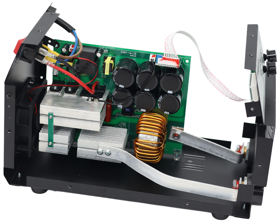 Chi tiết nội thất máy hàn WF-MMA220IGBT
