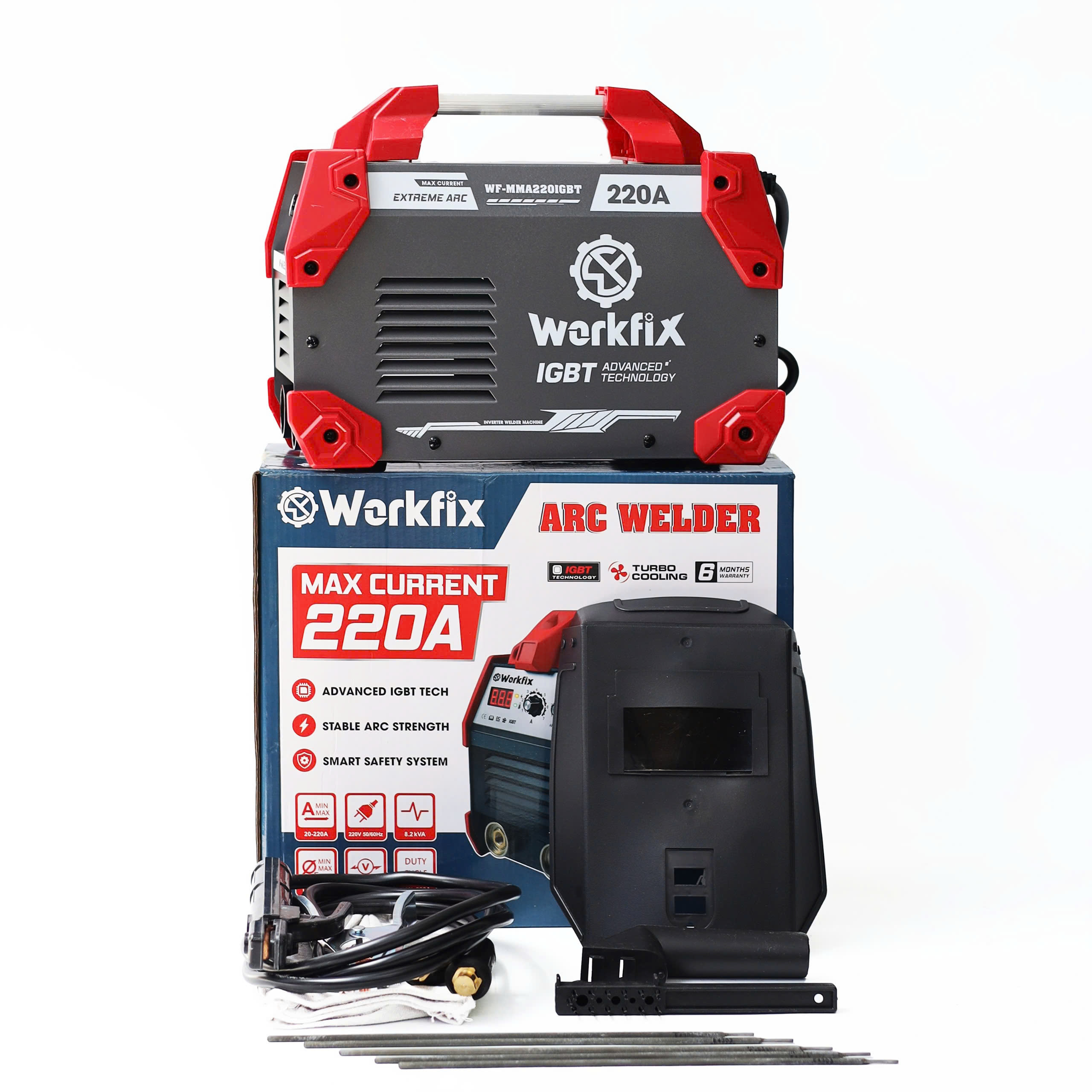 Máy hàn que MMA 220A Workfix WF-MMA220IGBT
