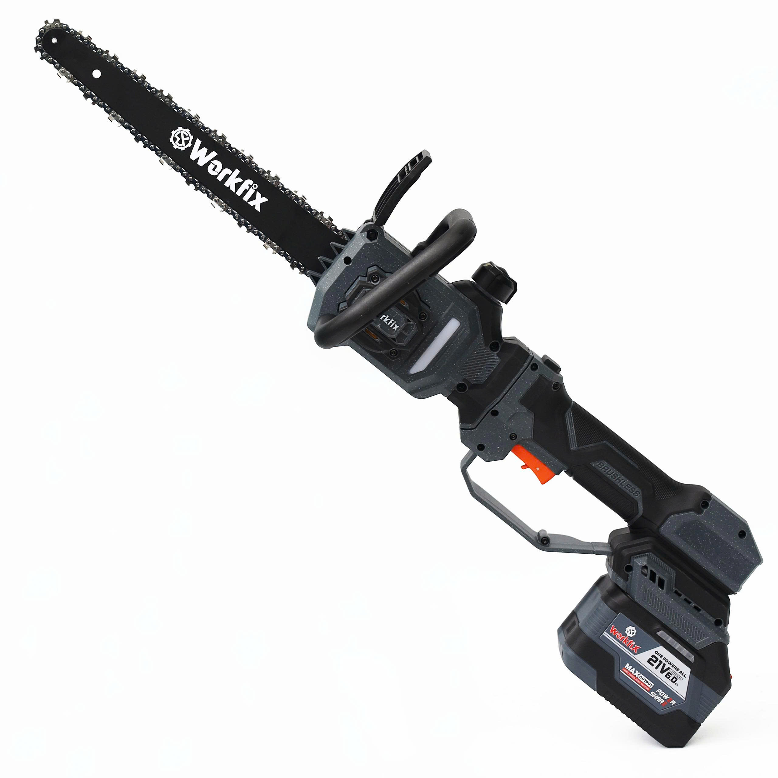 Máy cưa xích 12 inch Workfix WF-CS12PROMAX - Tra nhớt tự động - Tích hợp cần nối dài 3 Máy cưa xích 12 inch Workfix WF-CS12PROMAX - Tra nhớt tự động - Tích hợp cần nối dài - Ảnh 3