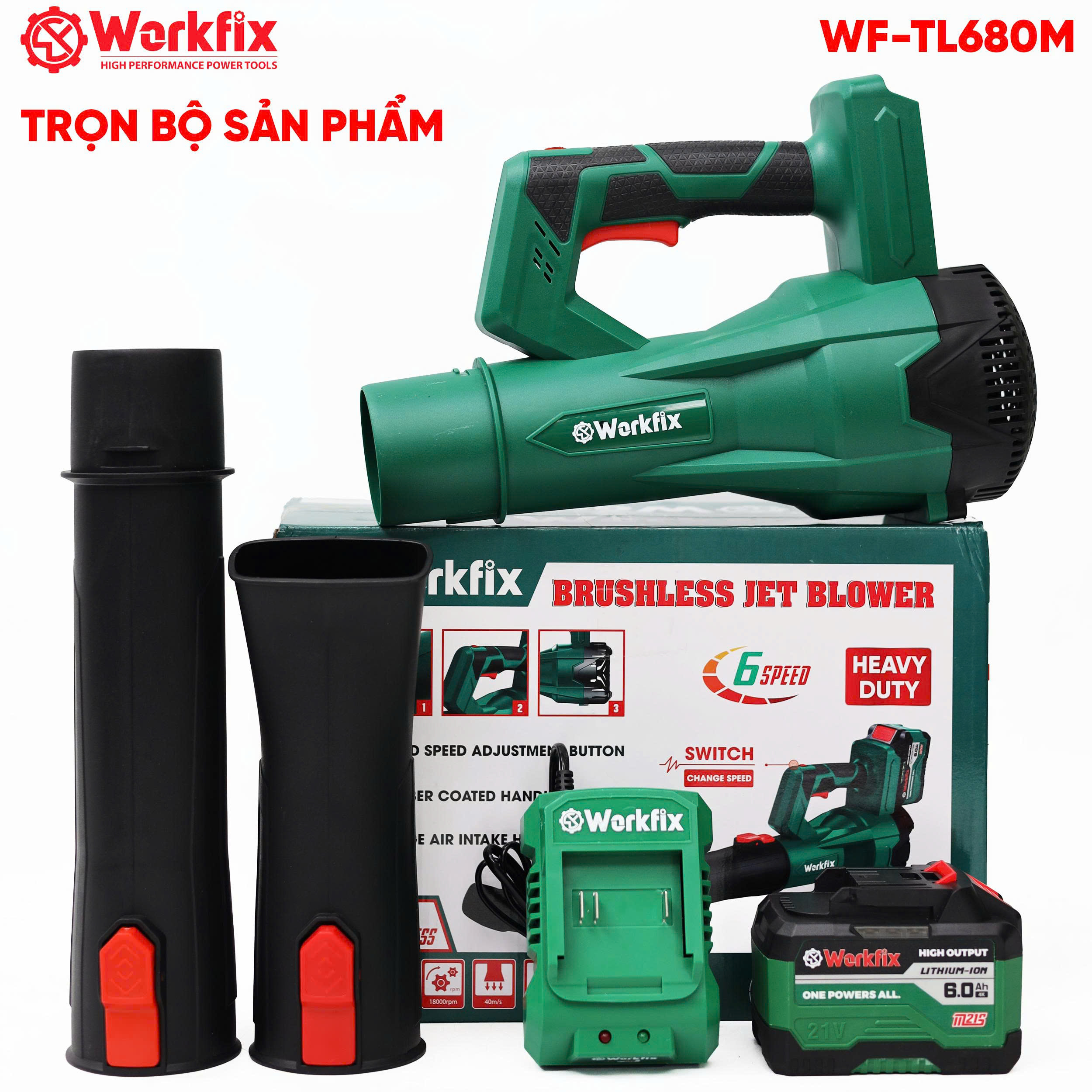Máy thổi lá Workfix WF-TL680M - 6 cấp tốc độ 4 Máy thổi lá Workfix WF-TL680M - 6 cấp tốc độ - Ảnh 4