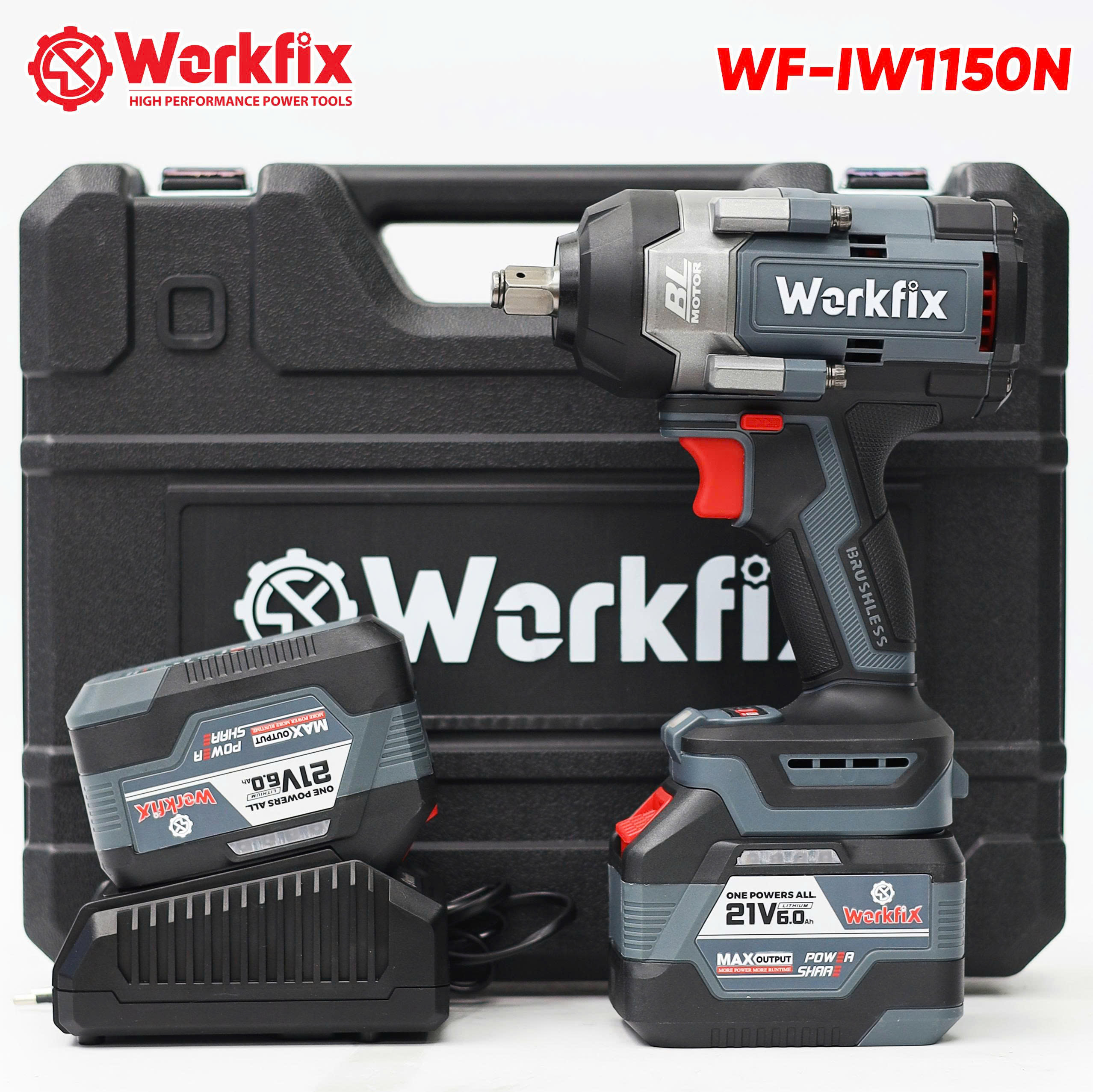 Máy siết bulong Workfix WF-IW1150N