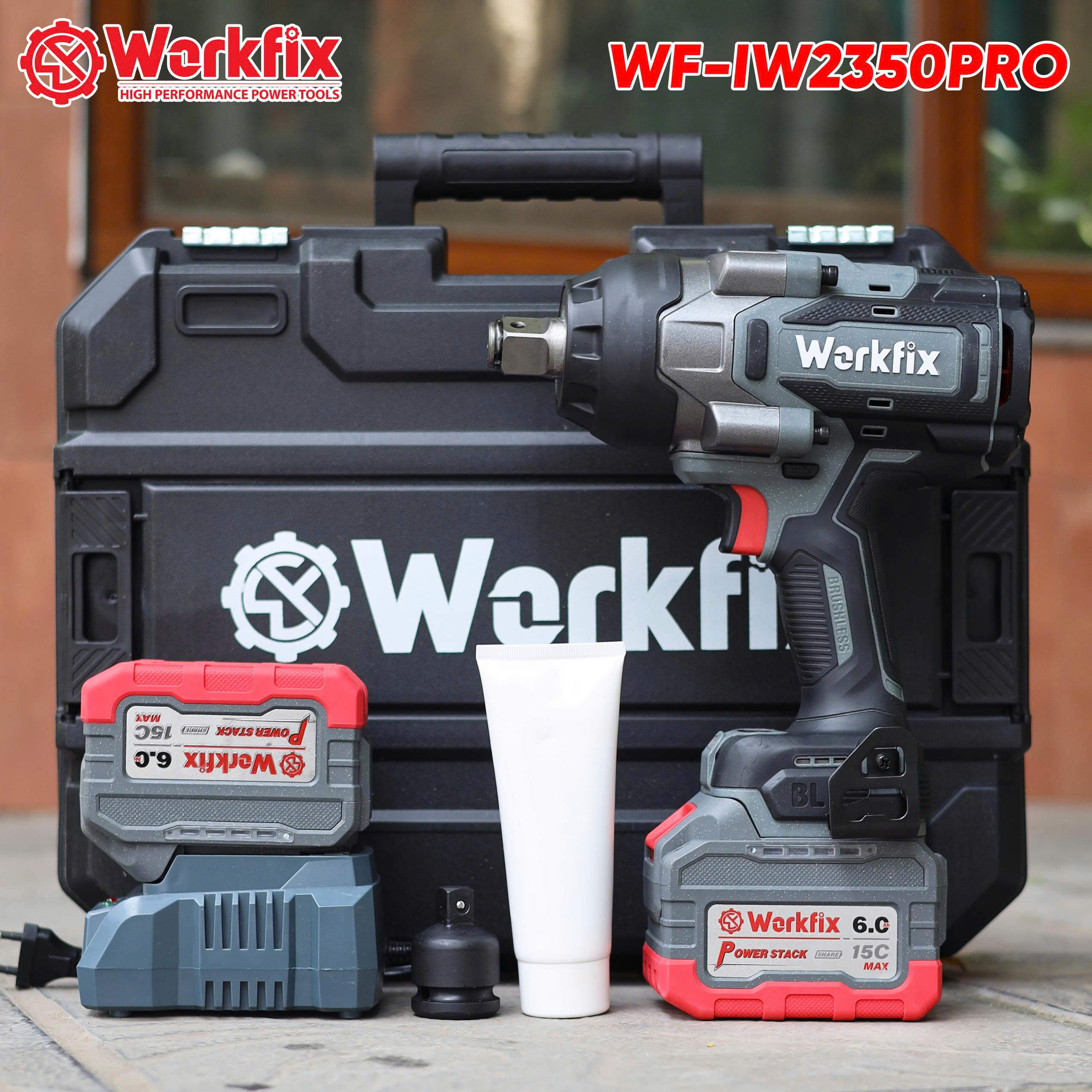 Máy siết Bulong Workfix WF-IW2350PRO - Đầu khẩu 3/4 - Lực siết .m 4 Máy siết Bulong Workfix WF-IW2350PRO - Đầu khẩu 3/4 - Lực siết .m - Ảnh 4