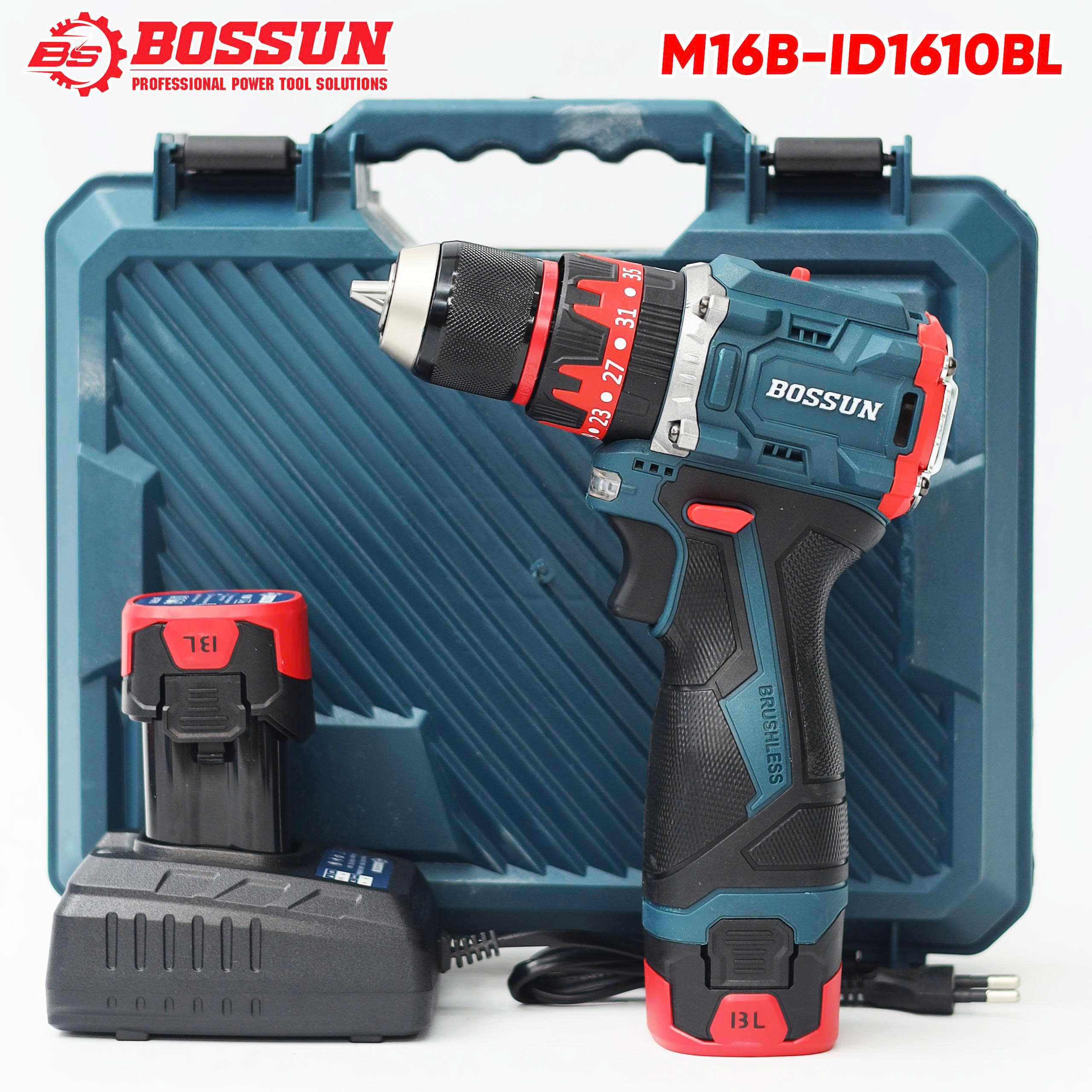 Máy khoan pin Bossun M16B-ID1610BL