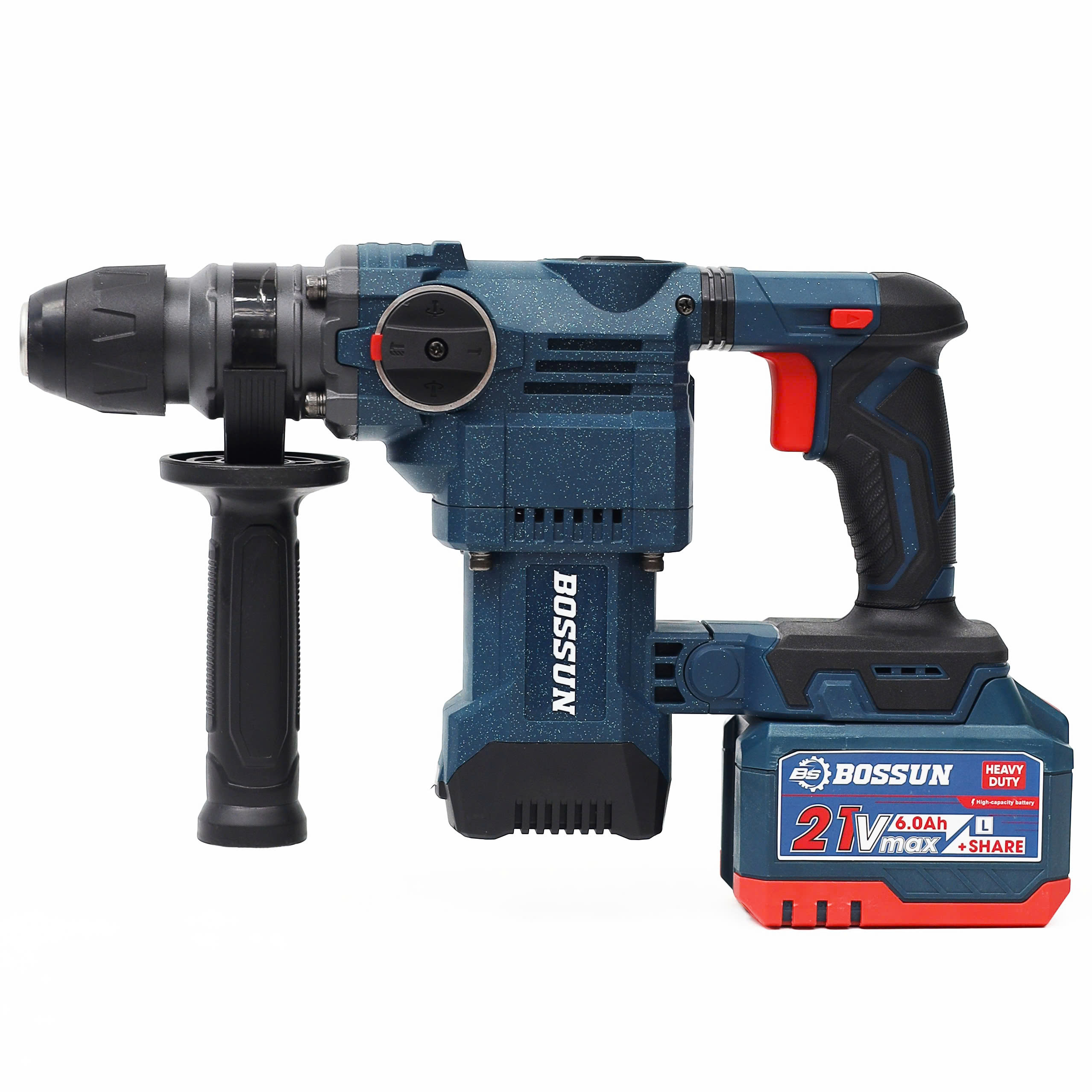Máy khoan bê tông Bossun M21B-RH2802AVS - Lực đập 3.6J 6 Máy khoan bê tông Bossun M21B-RH2802AVS - Lực đập 3.6J - Ảnh 6