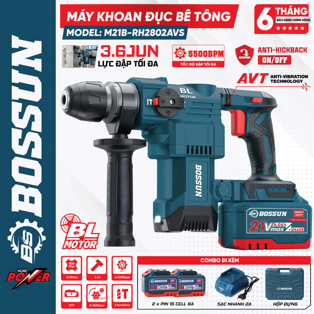 khoan be tong pin M21B RH2802AVS 1