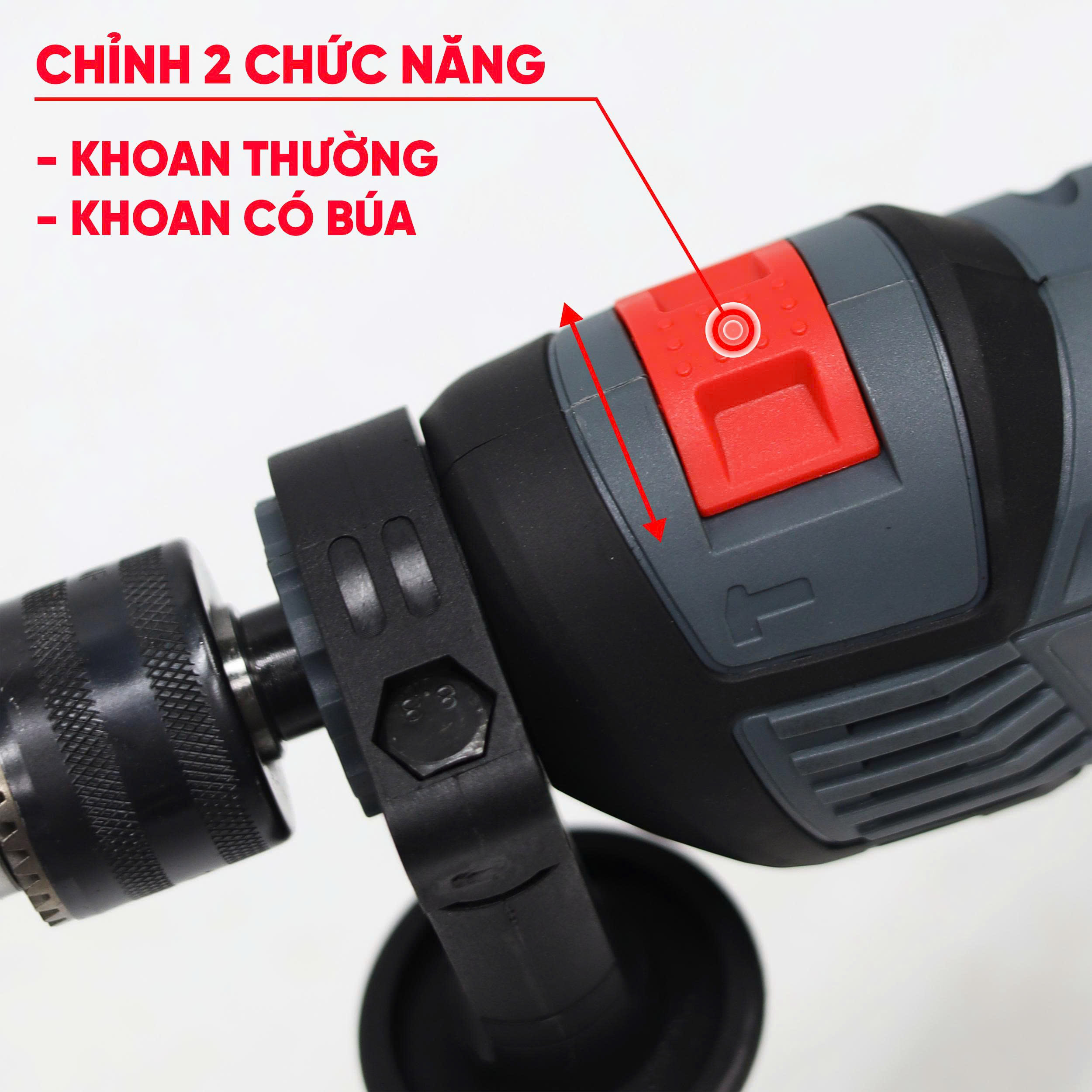 Máy khoan điện Workfix WF-ED790W - Công suất 790W - Dây điện dài 3m 8 Máy khoan điện Workfix WF-ED790W - Công suất 790W - Dây điện dài 3m - Ảnh 8