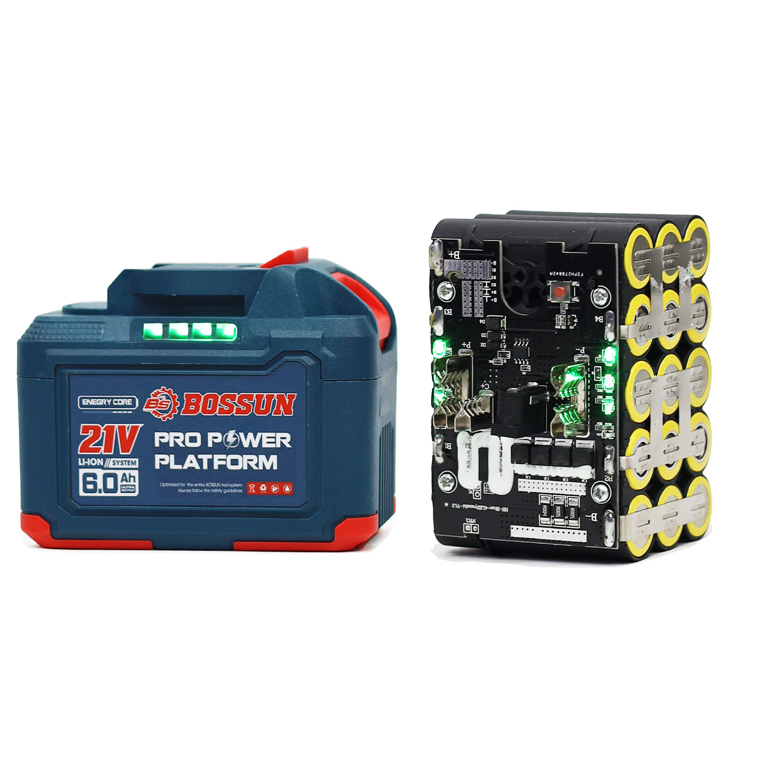 Pin 15 cell vở ABS Bossun BS-BK06AH 4 Pin 15 cell vở ABS Bossun BS-BK06AH - Ảnh 4