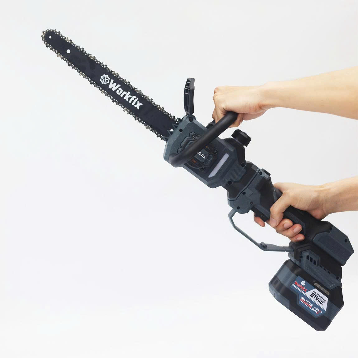 Máy cưa xích 12 inch Workfix WF-CS12PROMAX - Tra nhớt tự động - Tích hợp cần nối dài 12 Máy cưa xích 12 inch Workfix WF-CS12PROMAX - Tra nhớt tự động - Tích hợp cần nối dài - Ảnh 12