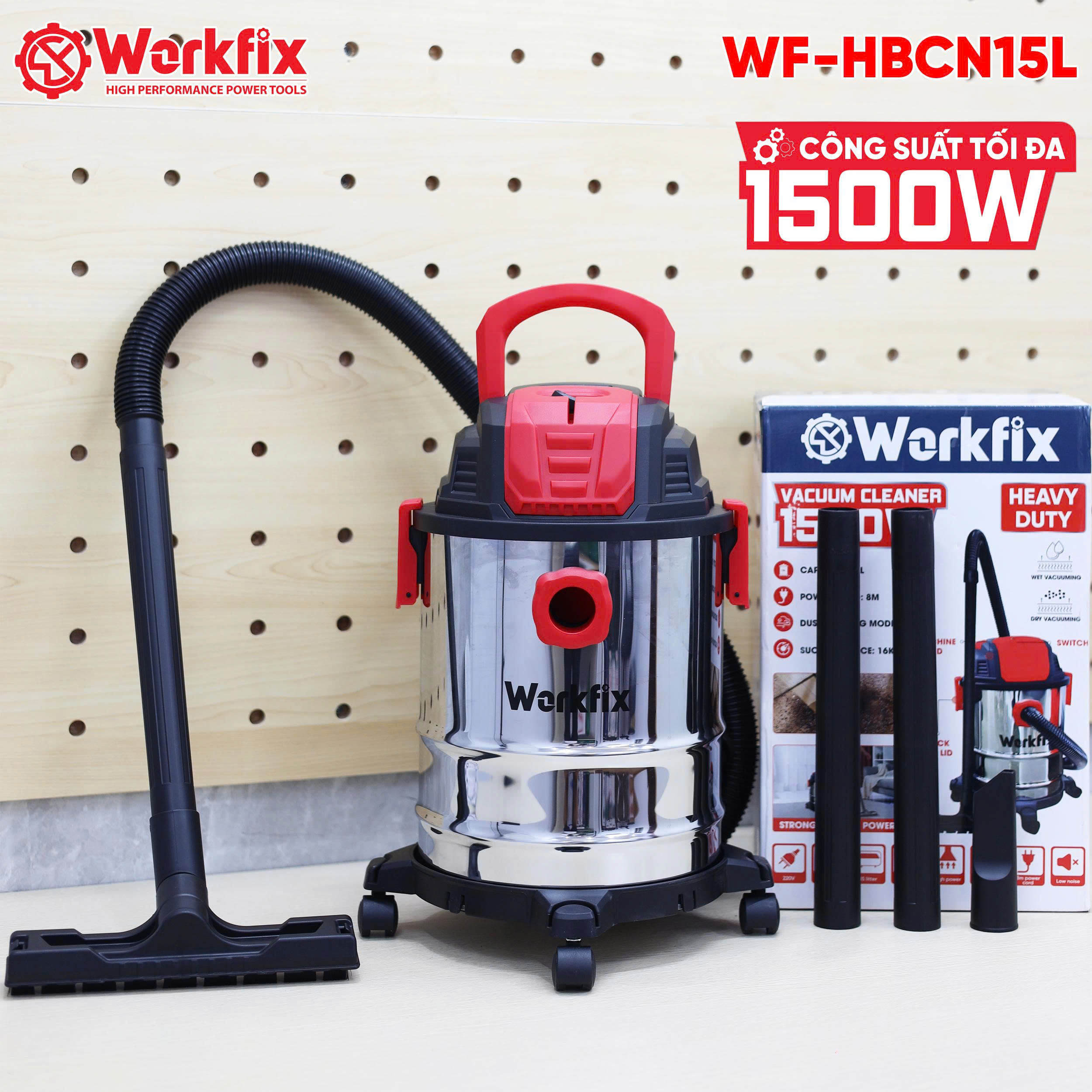 Máy hút bụi Workfix WF-HBCN15L