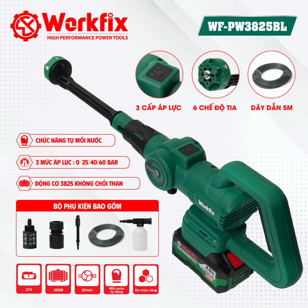 may rua xe 3 cap toc do WF PW3825PRO 1
