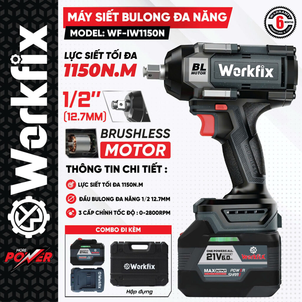 may siet bulong workfix WF IW1150N 1