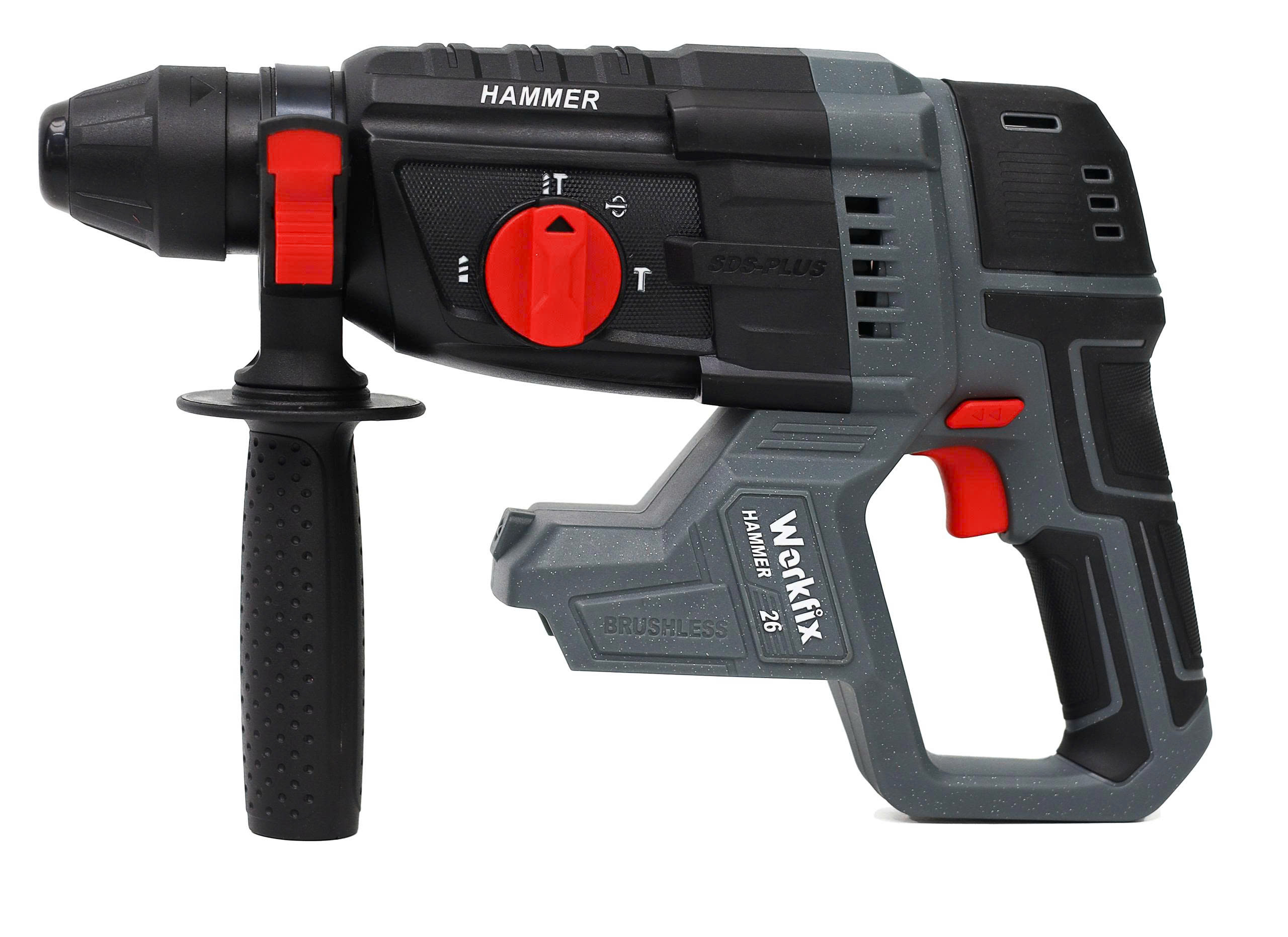 Máy khoan bê tông pin Workfix WF-RH2603CP-Lực đập:2.9J-Moto LÕI ĐỒNG 8 Máy khoan bê tông pin Workfix WF-RH2603CP-Lực đập:2.9J-Moto LÕI ĐỒNG - Ảnh 8