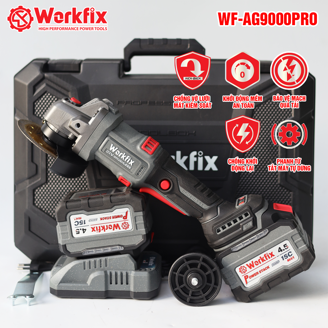 Máy mài góc Workfix WF-AG9000ATC-3 cấp tốc độ-Động cơ không chổi than-Chống sốc đá 12 Máy mài góc Workfix WF-AG9000ATC-3 cấp tốc độ-Động cơ không chổi than-Chống sốc đá - Ảnh 12