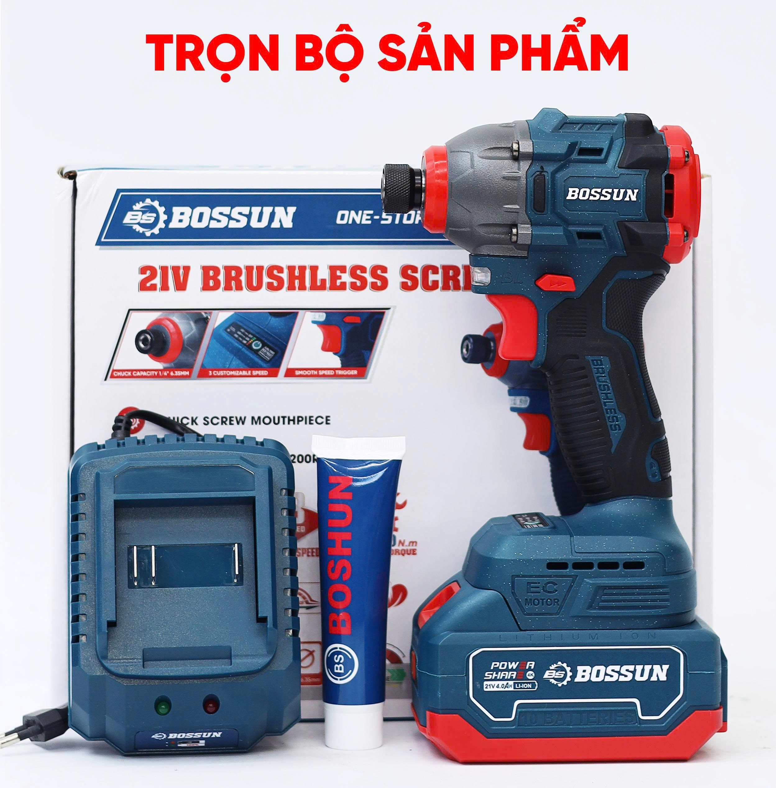 Máy chuyên vít 180N Bossun BS-CV180NM