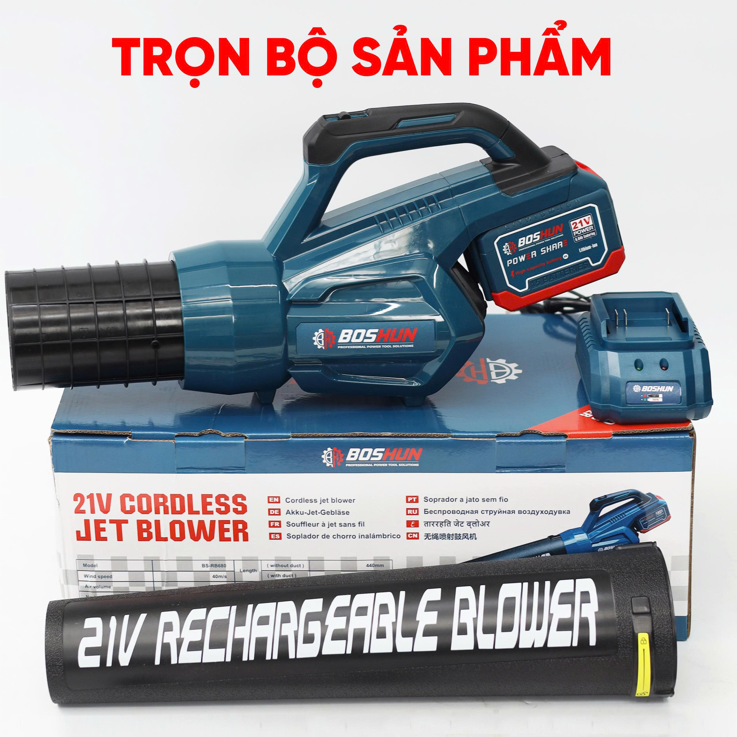 Máy thổi lá Boshun BS-RB680M