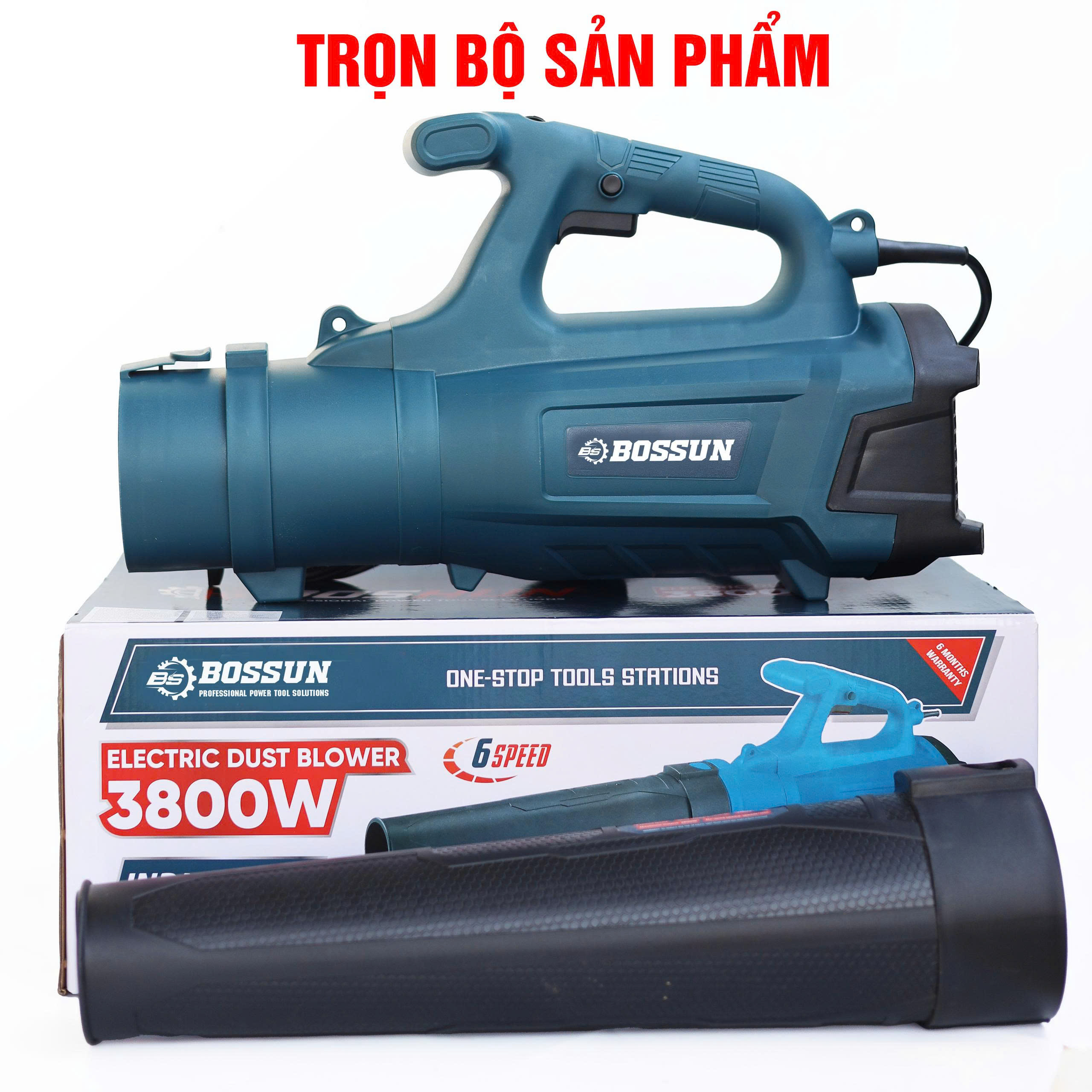 Máy thổi lá điện Bossun BS-TL3800W