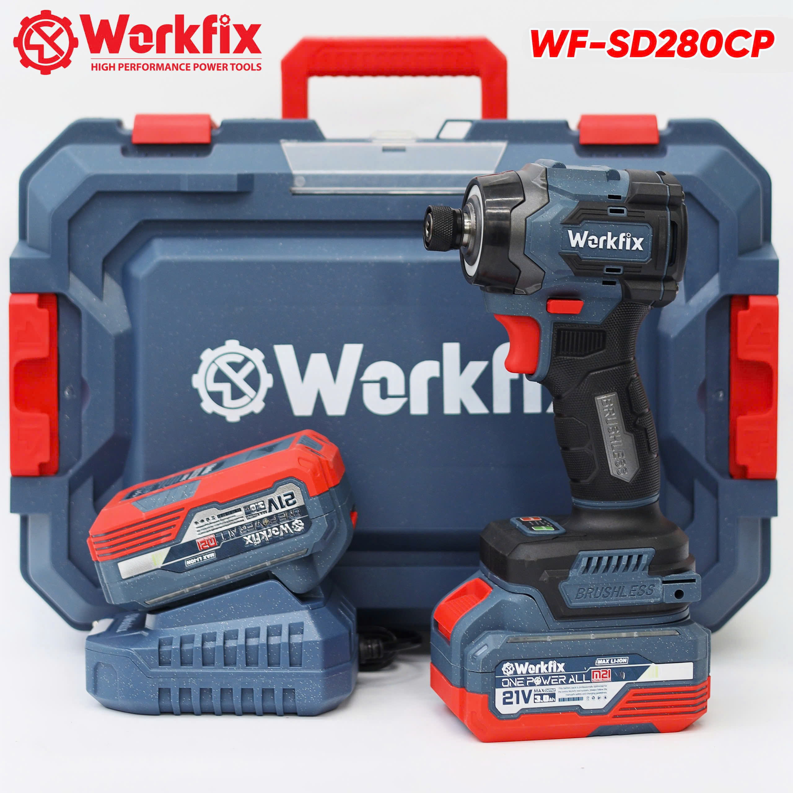 Máy chuyên vít 280N Workfix WF-SD280CP - 4 tốc độ - 6 tính năng thông minh 12 Máy chuyên vít 280N Workfix WF-SD280CP - 4 tốc độ - 6 tính năng thông minh - Ảnh 12