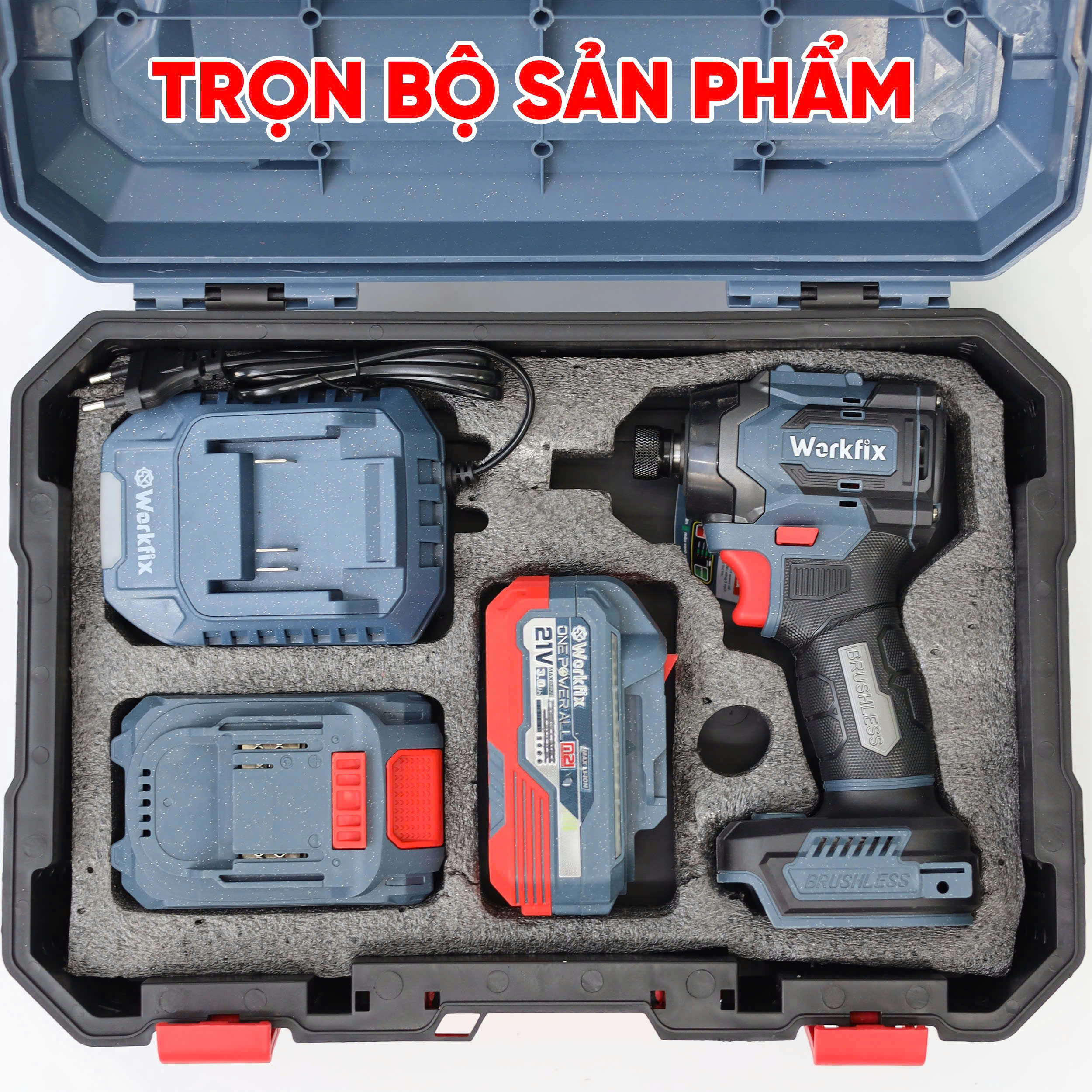 Máy chuyên vít 280N Workfix WF-SD280CP - 4 tốc độ - 6 tính năng thông minh 11 Máy chuyên vít 280N Workfix WF-SD280CP - 4 tốc độ - 6 tính năng thông minh - Ảnh 11