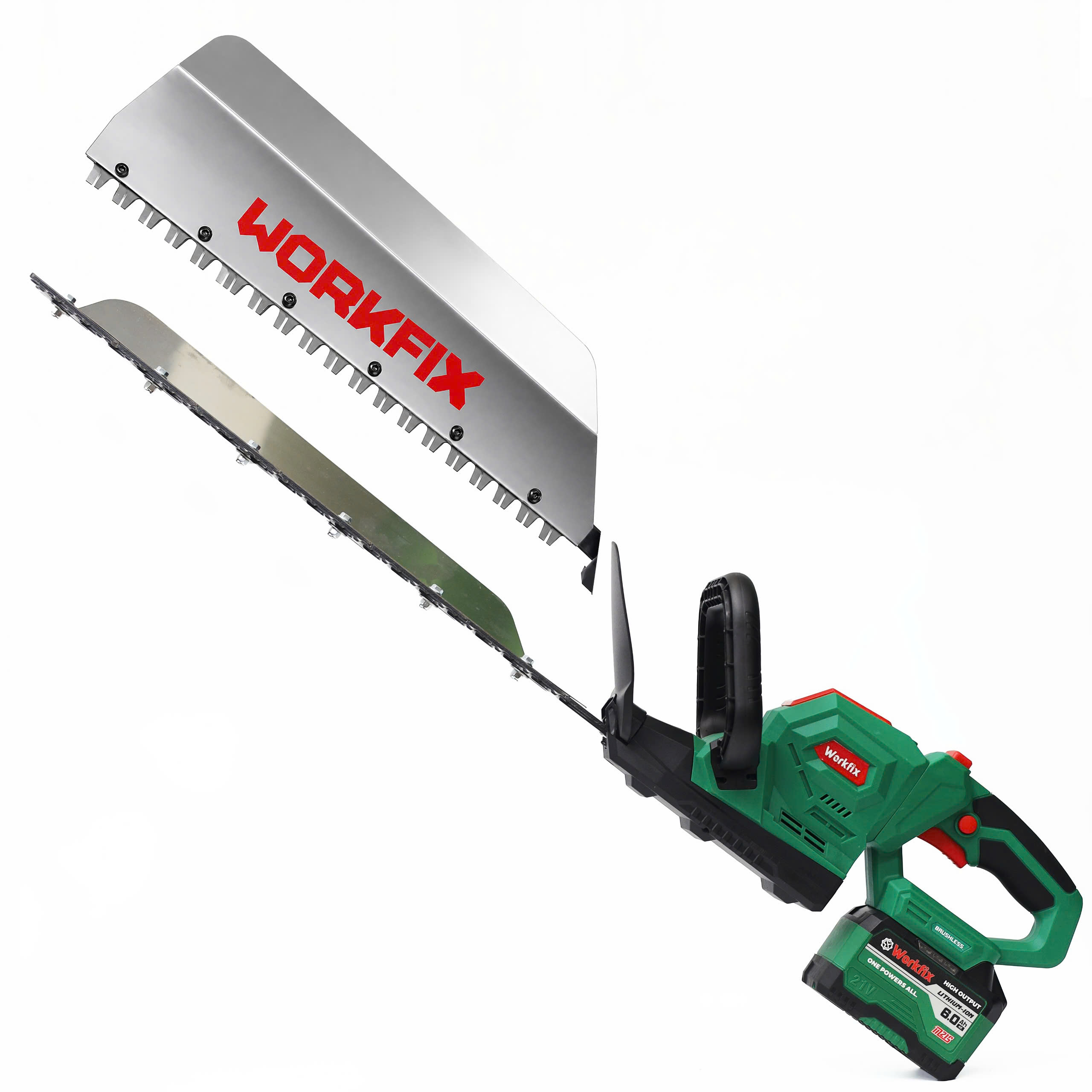 Máy cắt tỉa hàng rào Workfix WF-HT520PRO - Lưỡi cắt thép cacbon siêu bền. 10 Máy cắt tỉa hàng rào Workfix WF-HT520PRO - Lưỡi cắt thép cacbon siêu bền. - Ảnh 10