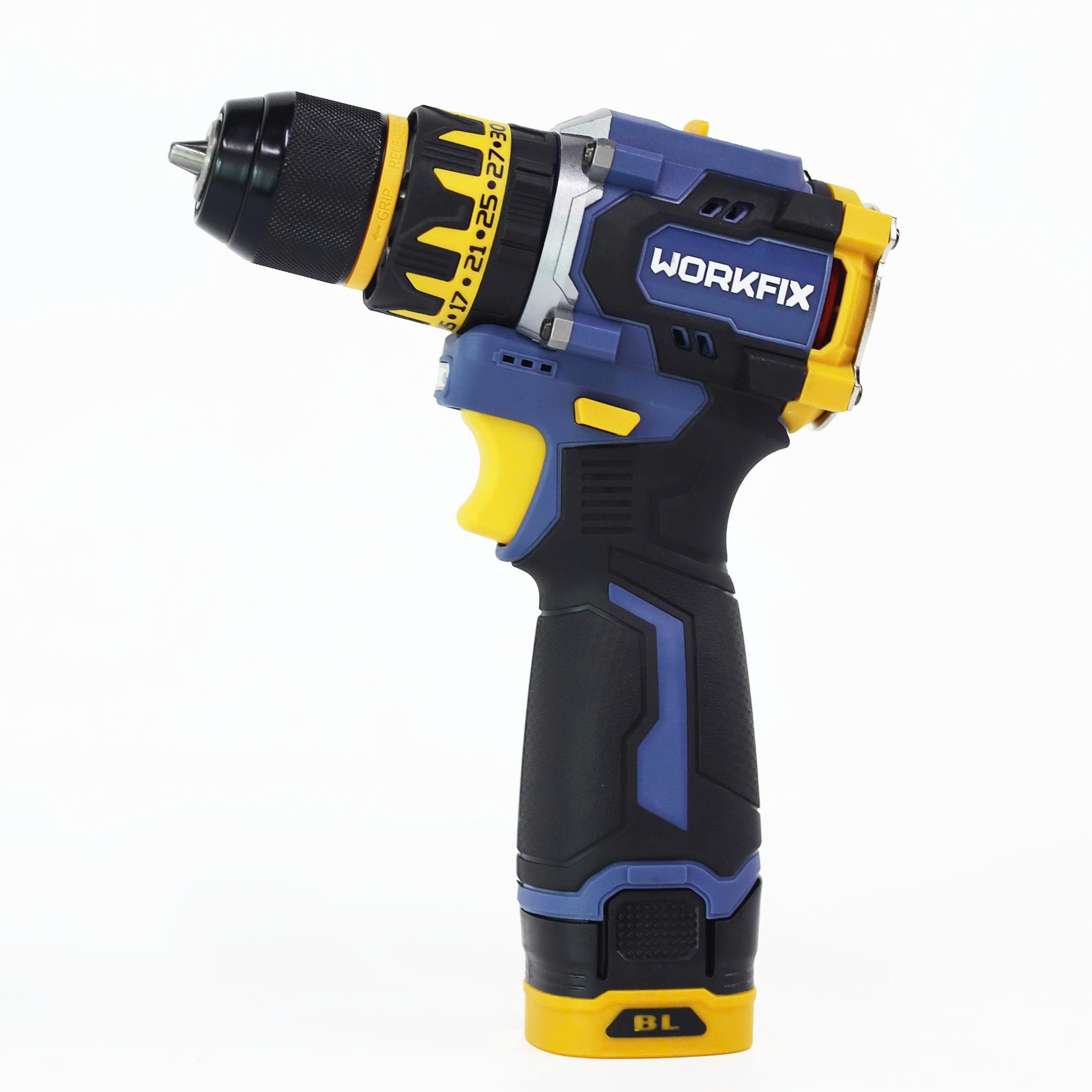 Máy khoan pin 3 chức năng Workfix WF-ID1610B - Đầu kẹp 10mm - 30 cấp trượt 8 Máy khoan pin 3 chức năng Workfix WF-ID1610B - Đầu kẹp 10mm - 30 cấp trượt - Ảnh 8