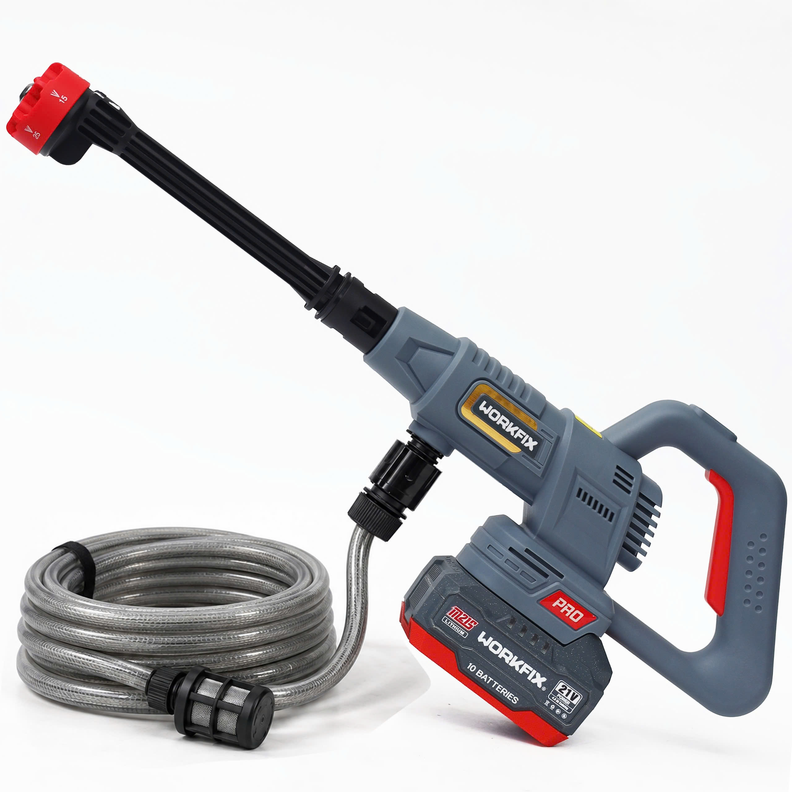 Máy rửa xe pin Workfix WF-PW3820BL - Công suất 305W 5 Máy rửa xe pin Workfix WF-PW3820BL - Công suất 305W - Ảnh 5