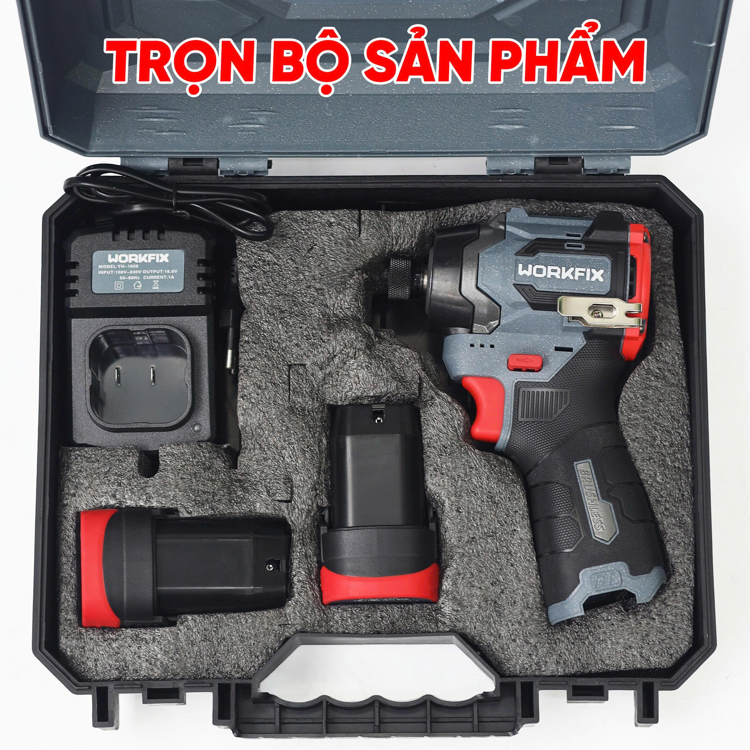 Máy chuyên vít lực siết 180N Workfix WF-SD180L 5 Máy chuyên vít lực siết 180N Workfix WF-SD180L - Ảnh 5